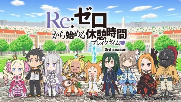 Аниме Re:Zero. Перерыв с нуля 3